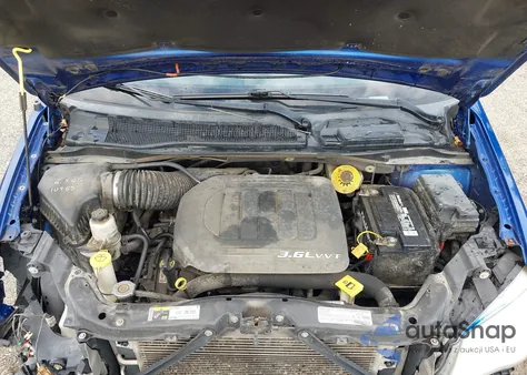 2013 Dodge Grand Caravan Sxt из США, поврежденный, VIN 2C4RDGCG6DR771748